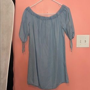 Off the shoulder dress